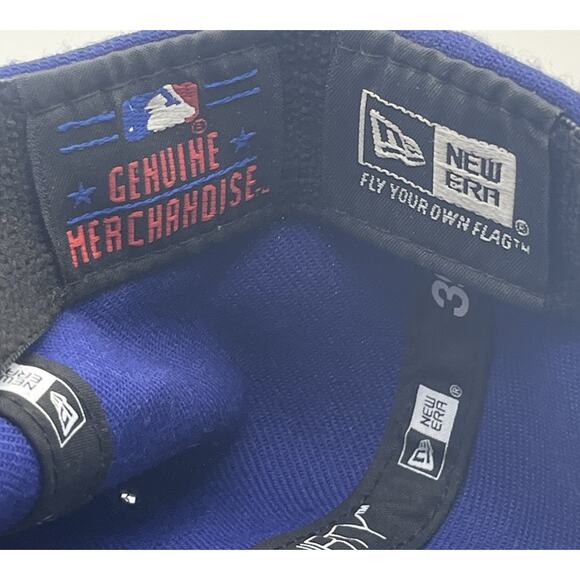 Los Angeles Dodgers Team Classic 39Thirty Royal baseball cap Like N - Picture 7 of 9